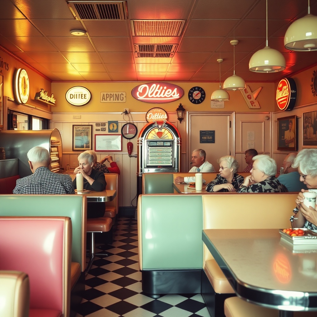 Step Inside the Retro Scene: The Diner Culture of the 1960s