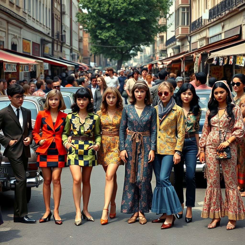 From Mod to Boho: Exploring the Diverse Styles of the 1960s