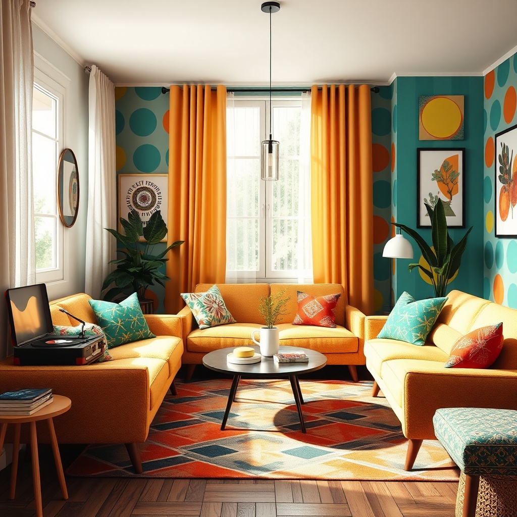 Color Your World: Vibrant Hues and Patterns That Define the Mod Aesthetic