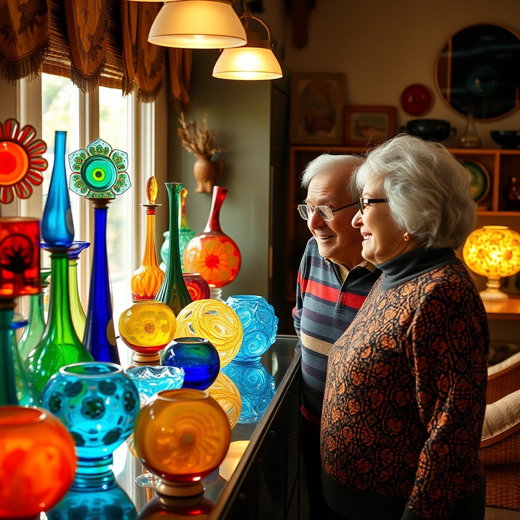 The Allure of Color: How 1960s Glass Art Captivated a Generation