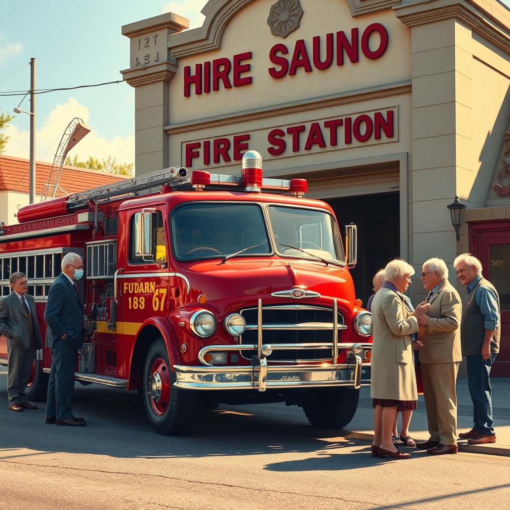 Fire Engines of the Past: Reliving the Glory Days of the 1960s