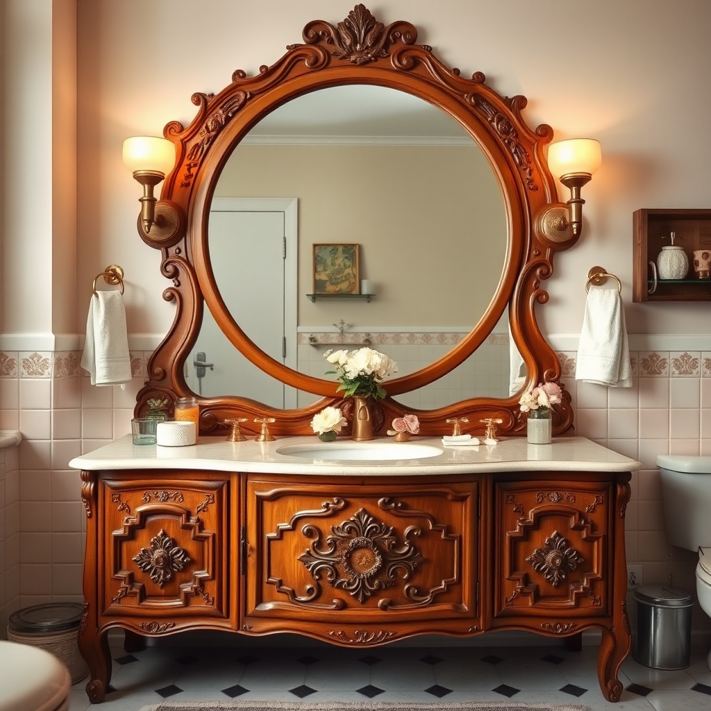 Rediscovering Charm: The Allure of 1960s Bathroom Vanities