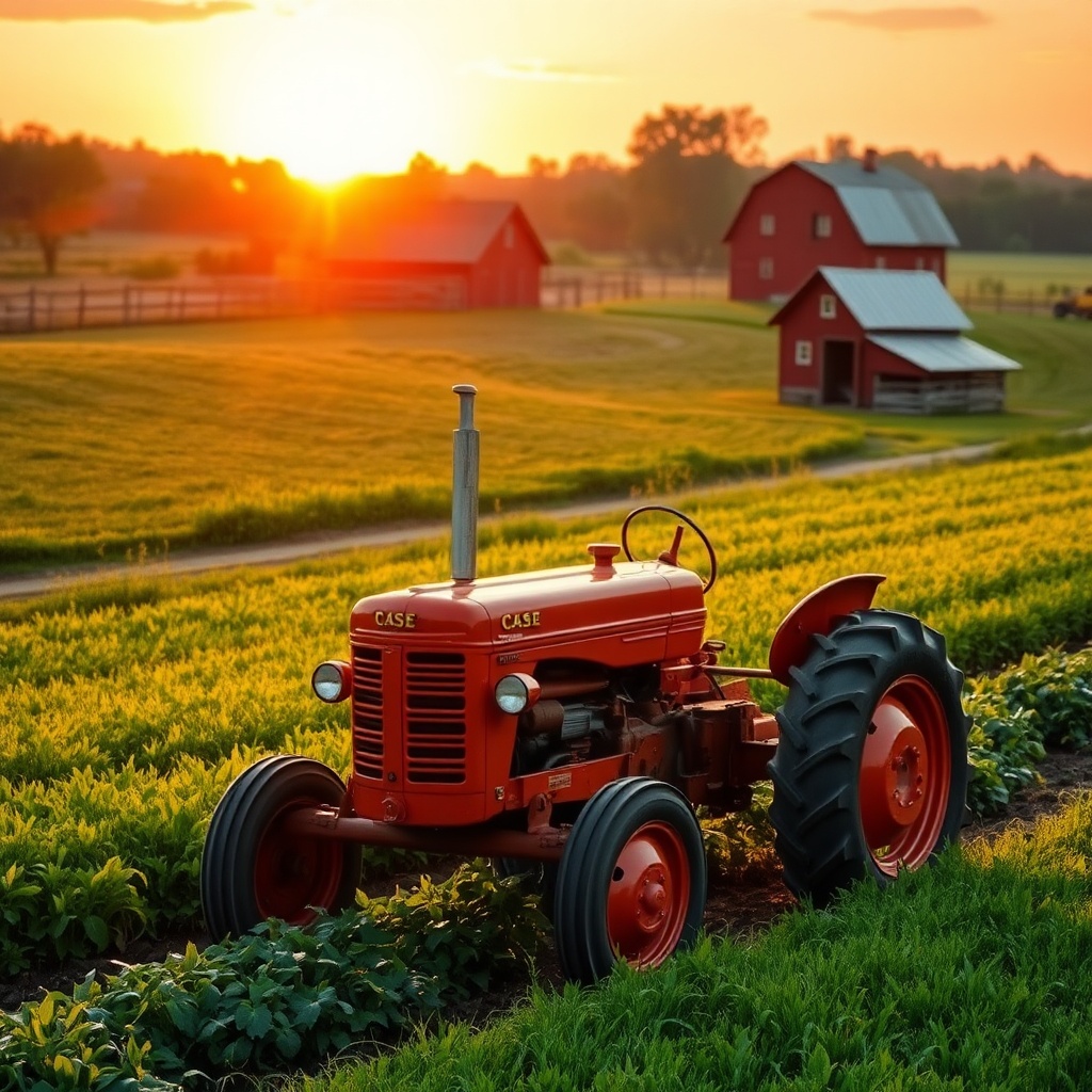 Legends of the Field: How 1960s Case Tractors Revolutionized Farming