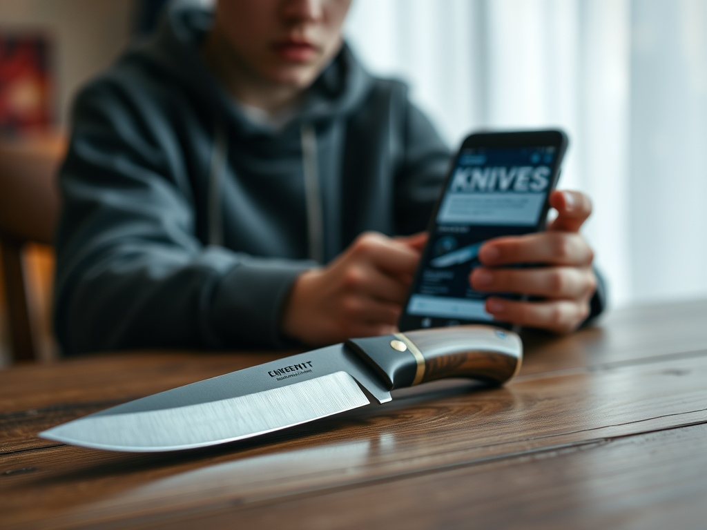 Concerns Over Online Knife Sales and Age Verification