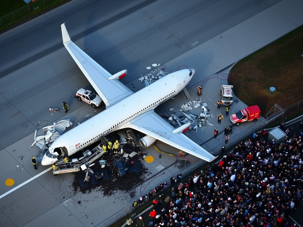 Plane Crash at Toronto Airport Injures Eight