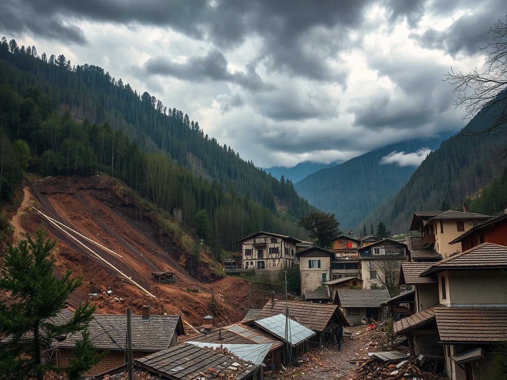 Severe Flooding and Landslides Strike Northern Italy