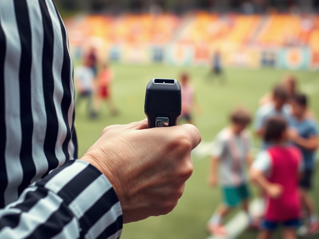 The Challenges of Refereeing Your Child's Game